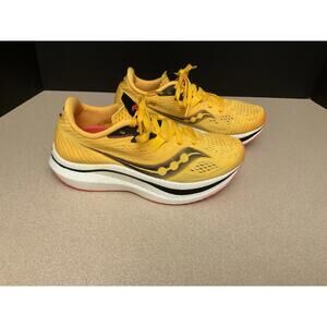 Womens Saucony Endorphin Pro 2 Yellow/Orange Running Shoes. Size 7. Nice Shoes!!